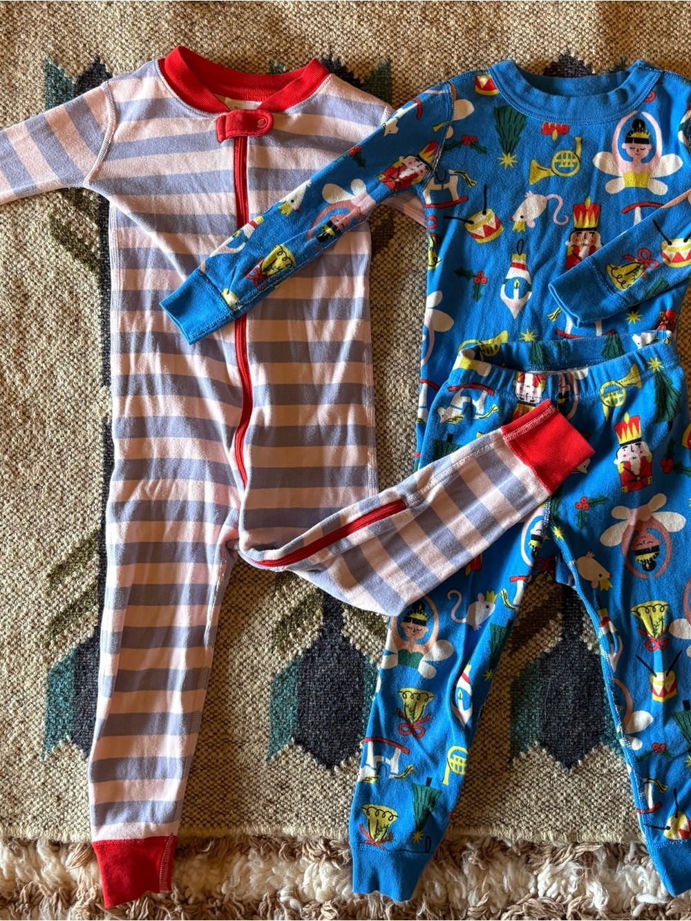 Hanna Andersson Nutcracker and Striped jammies